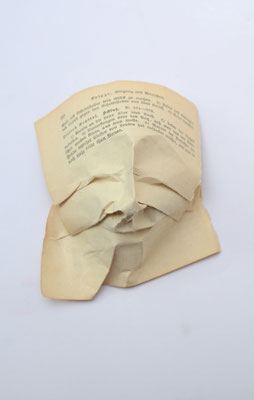 Umgang mit Menschen V / 2025 / antikes Papier / 