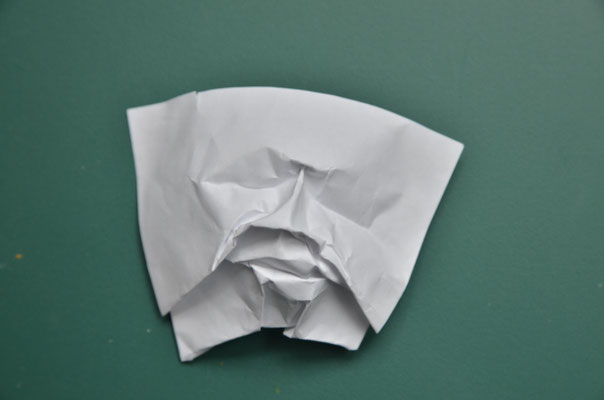 Aus der Serie "Notizen" / 2017 / Papier / 7x8cm