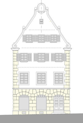 Bestandsplan, Geschäftshaus.