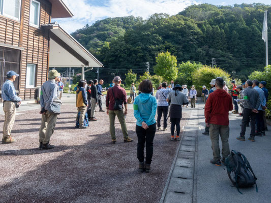 開会式：コースと見所説明