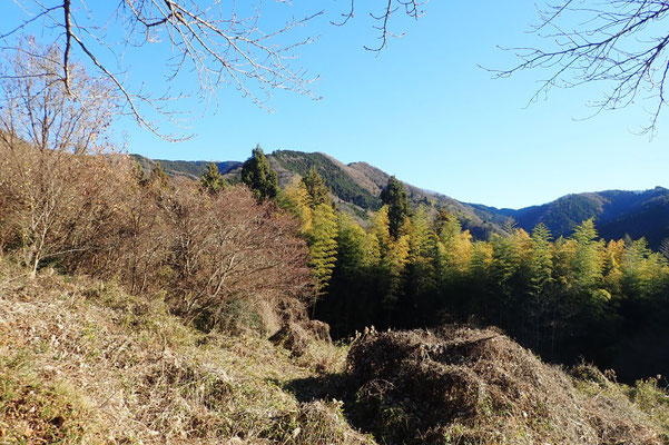 一の尾根全景