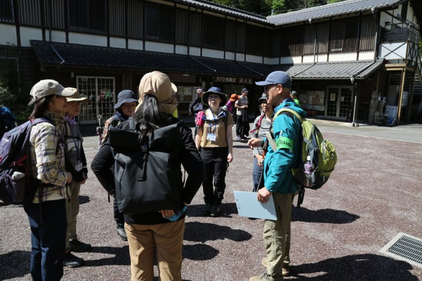 出発：体調を確認してから出発です