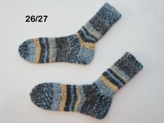 6-fach Sockengarn, 75% Schurwolle, 25% Polyamid, waschbar bis 40° im Schonwaschgang