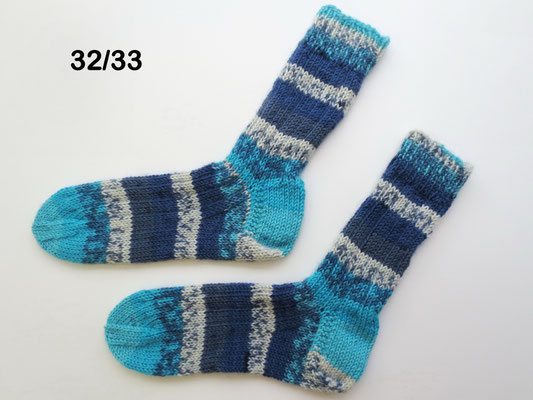 6-fach Sockengarn, 75% Schurwolle, 25% Polyamid, waschbar bis 40° im Schonwaschgang