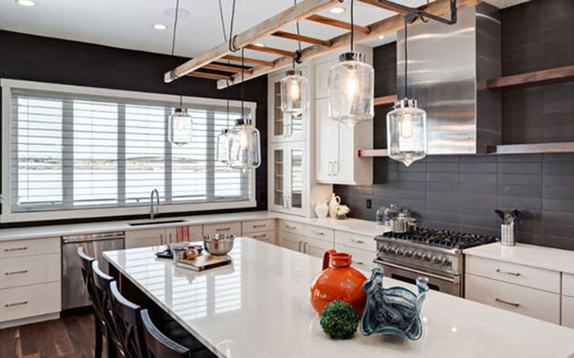 wood ladder for interior decor