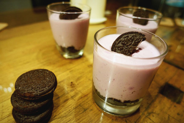 Pi mal Butter Mädchenvöllerei Oreo Brombeer Törtchen