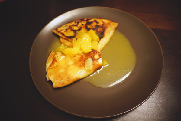 Pi mal Butter Mädchenvöllerei Crêpes au jus de citron