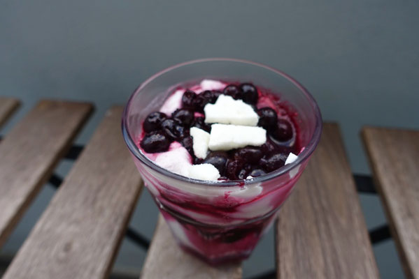 Mädchenvöllerei Pi mal Butter Saarland Food Blog Rezept saarland Heidelbeerbecher Heidelbeeren