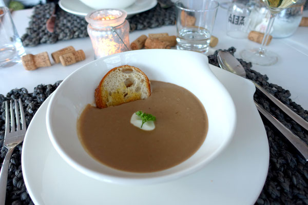 Maronen Maronensuppe Suppe Rezept Food Blog Pi mal Butter Mädchenvöllerei Saarland