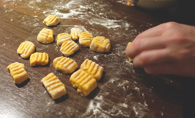 Pi mal Butter Mädchenvöllerei Food Blog Saarland Kürbis Gnocchi