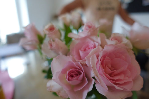 Pi mal Butter Mädchenvöllerei - Rosen Blume
