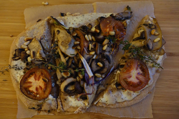 Tarte flambée Mädchenvöllerei Pi mal Butter Saarland Rezepte Rezeptideen kochen Foodblog Blogger