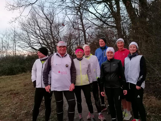 Darmstädter Lauf-Treff, Auf dem Prinzenberg beim Silvester Lauftreff