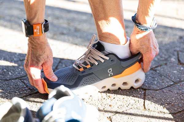 RUN UP 2025 Darmstädter Lauf-Treff mit Schuhtestival von unserem Partner Läuferherz. Foto: Christa Daum