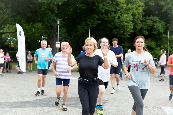 Darmstädter Lauf-Treff, Foto: Christa Daum
