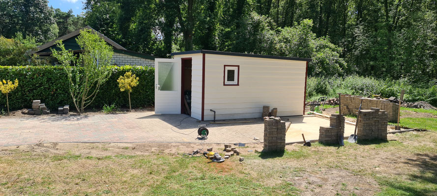 BTK Tegelzetters Venlo - herbestrating oprit te Velden