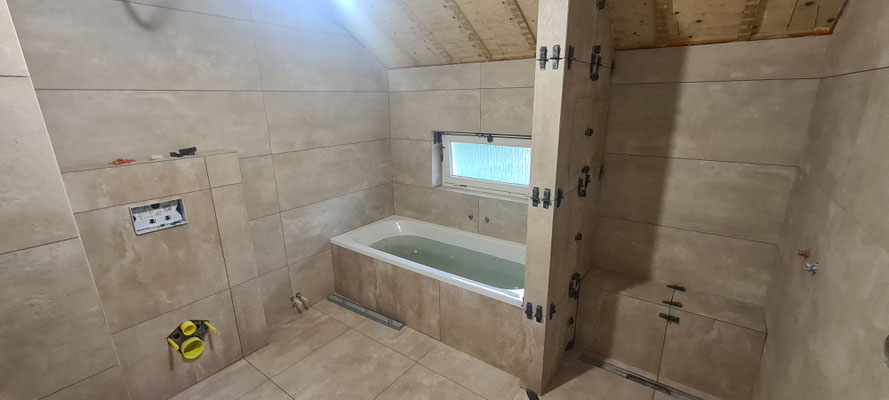 BTK Tegelzetters Venlo - badkamer renovatie Herten