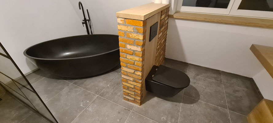 BTK Tegelzetters Venlo - nieuwe badkamer vrijstaande villa te Meerssen