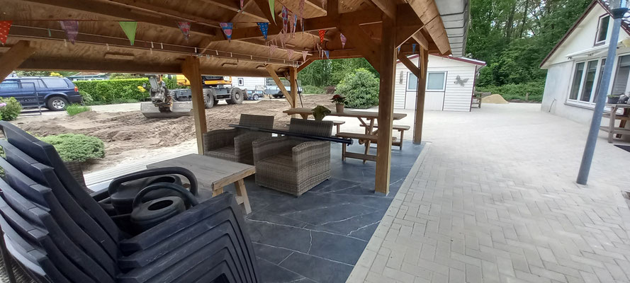 BTK Tegelzetters Venlo - straat- & grondwerk kavel te Velden