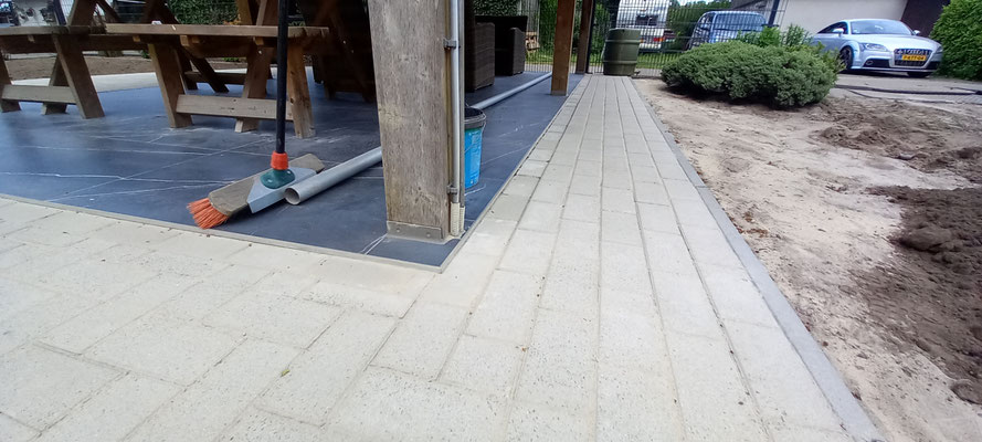 BTK Tegelzetters Venlo - straat- & grondwerk kavel te Velden