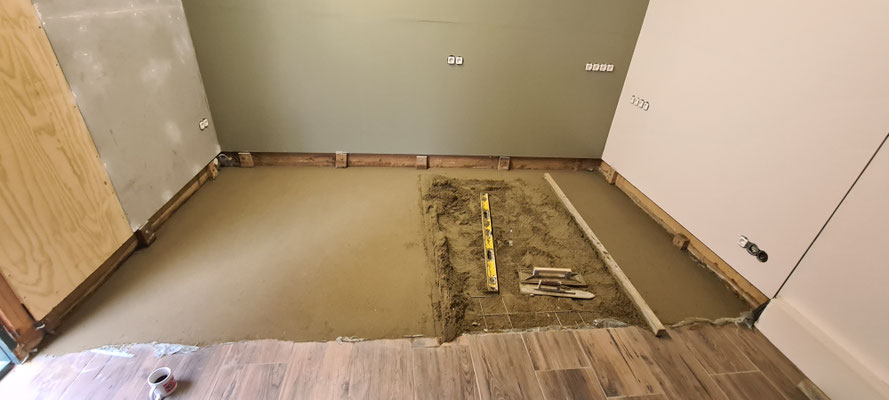 BTK Tegelzetters Venlo - aanleg tegelvloer kapsalon te Venlo