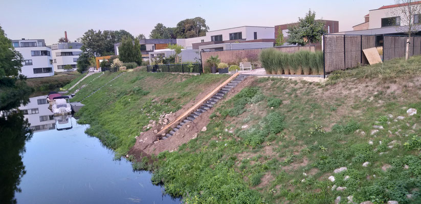 BTK Binnendijk Tegel en Kitwerk - aanleg trap te Roermond
