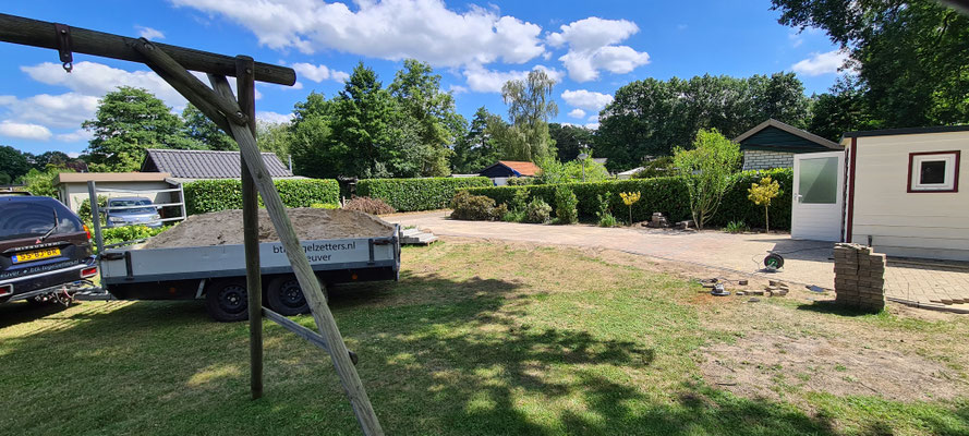 BTK Tegelzetters Venlo - herbestrating oprit te Velden