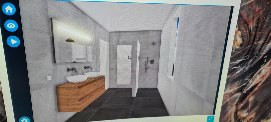BTK Binnendijk Tegel & Kitwerk Venlo - renovatie badkamer te Roermond - ontwerp