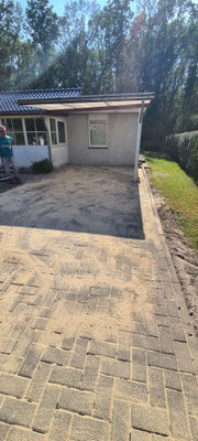 BTK Tegelzetters Venlo - herbestrating oprit te Velden