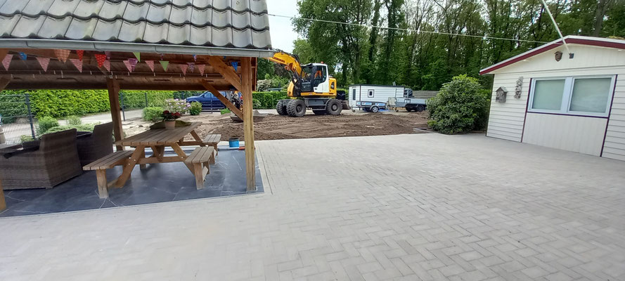 BTK Tegelzetters Venlo - straat- & grondwerk kavel te Velden