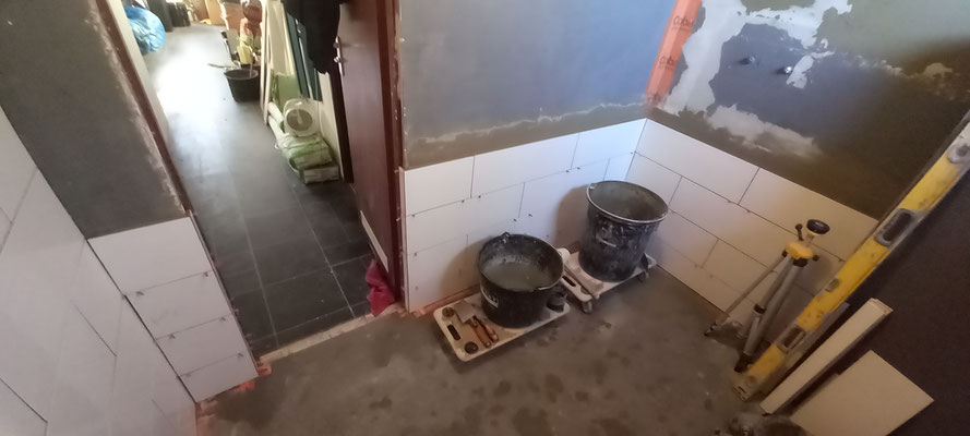 BTK Tegelzetters Venlo - tegelwerk badkamer te Meerlo