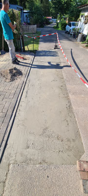 BTK Tegelzetters Venlo - herbestrating oprit te Velden
