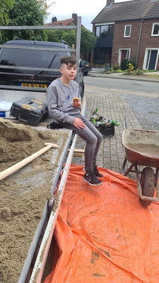 BTK Tegelzetters Venlo - boterhammetje eten !