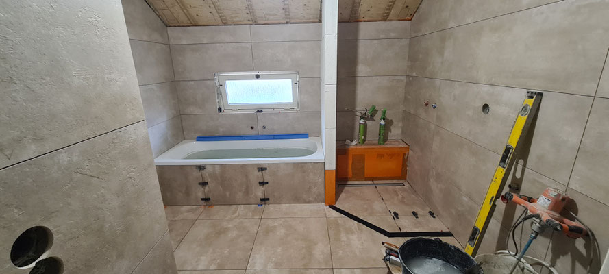 BTK Tegelzetters Venlo - badkamer renovatie Herten