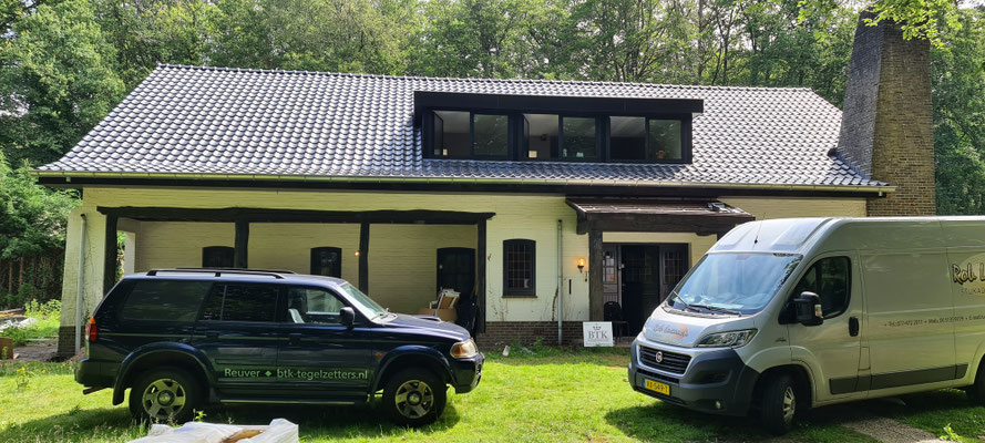 BTK Tegelzetters Venlo - houtlook tegelvloer te Venlo