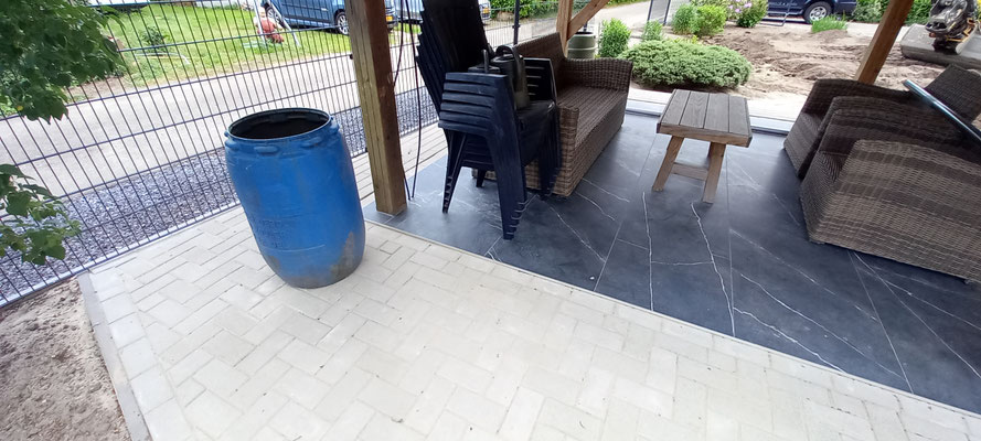 BTK Tegelzetters Venlo - straat- & grondwerk kavel te Velden
