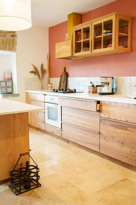 la cuisine fait par un artisan menuisier