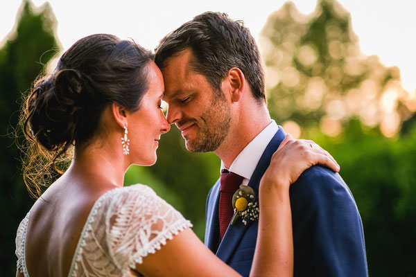 l'amour entre les mariés