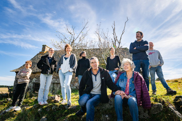 photographe famille Aubrac Nasbinals et Laguiole