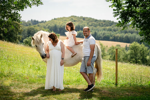 Shoot famille et animaux Aubrac