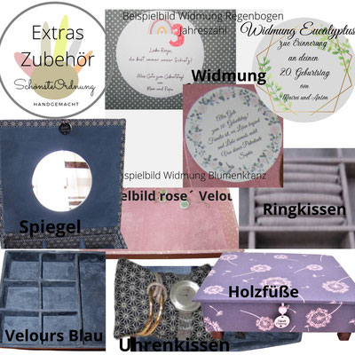individuelle Geschenkboxen mit Name und Spiegel handgemachte Boxen, Geschenke Kunst Handwerk in Bayern