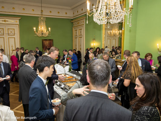 Feierlicher Empfang des Rumänischen Generalkonsulats München am 13.November 2024 im Rahmen des 25-jährigen Jubiläums der institutionellen Bayerisch-Rumänischen Zusammenarbeit im Hotel Bayerischer Hof. Foto: Stefan Baumgarth.
