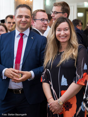 Empfang der Bayerischen Staatskanzlei und des Rumänischen Generalkonsulats München im Schloss Nymphenburg, 17.06.2024, Foto: Stefan Baumgarth