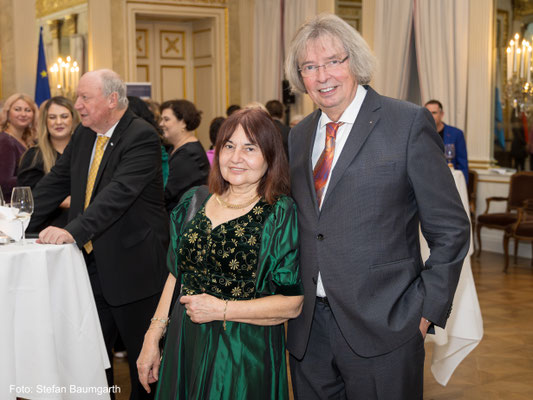 Feierlicher Empfang des Rumänischen Generalkonsulats München am 13.November 2024 im Rahmen des 25-jährigen Jubiläums der institutionellen Bayerisch-Rumänischen Zusammenarbeit im Hotel Bayerischer Hof. Foto: Stefan Baumgarth.