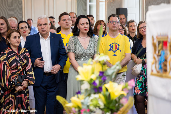 Empfang der Bayerischen Staatskanzlei und des Rumänischen Generalkonsulats München im Schloss Nymphenburg, 17.06.2024, Foto: Stefan Baumgarth