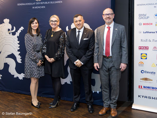 Feierlicher Empfang am 11. März 2025 in München anlässlich des Nationalfeiertags von Bulgarien. Foto: Stefan Baumgarth