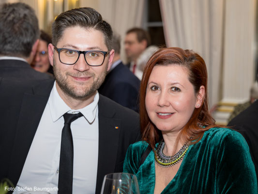 Feierlicher Empfang des Rumänischen Generalkonsulats München am 13.November 2024 im Rahmen des 25-jährigen Jubiläums der institutionellen Bayerisch-Rumänischen Zusammenarbeit im Hotel Bayerischer Hof. Foto: Stefan Baumgarth.