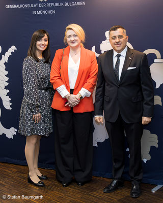 Feierlicher Empfang am 11. März 2025 in München anlässlich des Nationalfeiertags von Bulgarien. Foto: Stefan Baumgarth