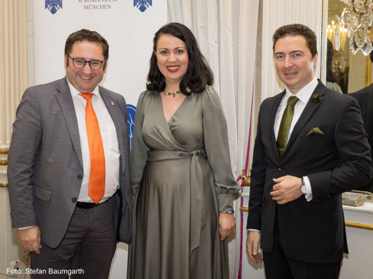Feierlicher Empfang des Rumänischen Generalkonsulats München am 13.November 2024 im Rahmen des 25-jährigen Jubiläums der institutionellen Bayerisch-Rumänischen Zusammenarbeit im Hotel Bayerischer Hof. Foto: Stefan Baumgarth.