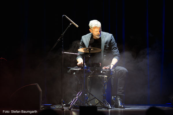 Andrej Vujicic in der Kulturfabrik Roth am 7.3.2024. Foto: Stefan Baumgarth